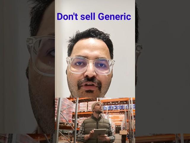 Don't sell Generic products on e-commerce | Drawback of selling generic product| #thebabylonian