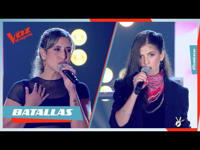 Alejandra Gómez y Maia Trinidade canta "La Mujer" | Batallas | La Voz Uruguay 2023