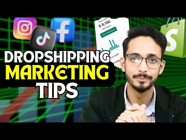 Best way to do marketing for Shopify dropshipping products.