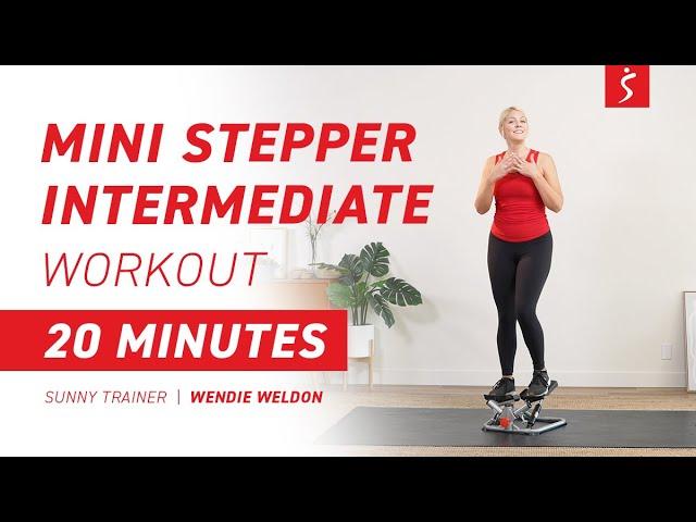 Mini Stepper Intermediate Workout - Sprint Intervals | 20 Minutes