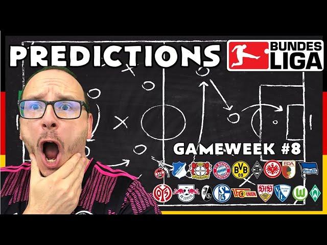 2022/23 Bundesliga - Matchday #8 Predictions