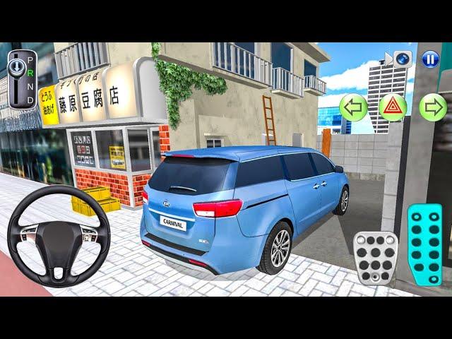 New Old KIA Carnival MPV car in Tofu Shop - 3D Driving Class Simulation Android ios gameplay - game