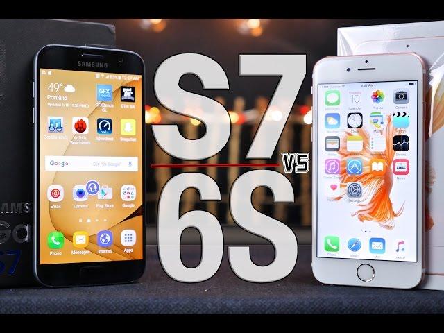 Samsung Galaxy S7 vs iPhone 6S Ultimate Comparison!