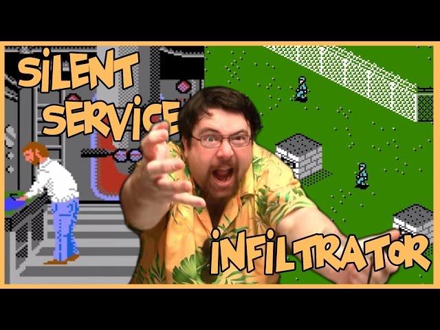 Gamer of the attic - Silent Service & Infiltrator - NES