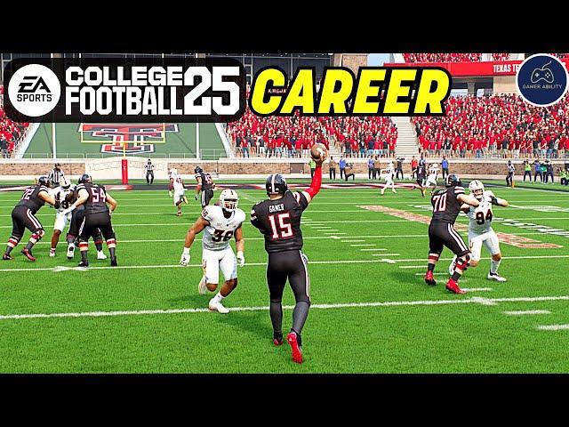 College Football 25 Road to Glory Career Mode Part 37! Texas Tech vs Arizona State!