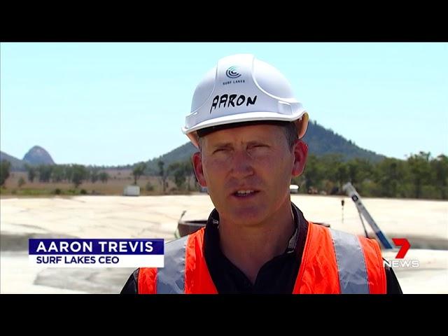 7 News Central Queensland: Yeppoon wave pool development (September 2018)