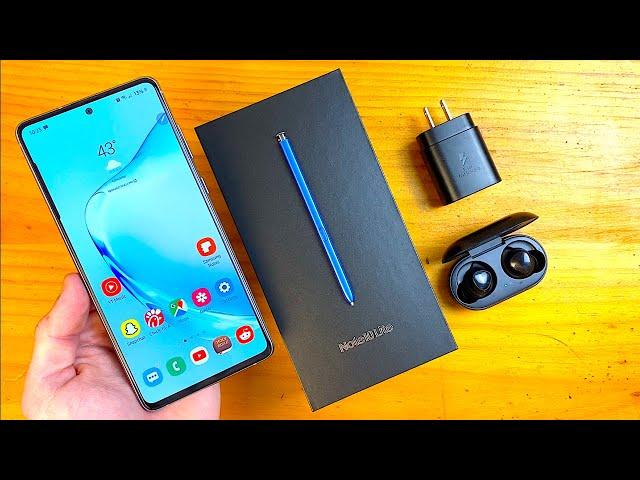 Samsung Galaxy Note 10 Lite Unboxing & First Impressions!