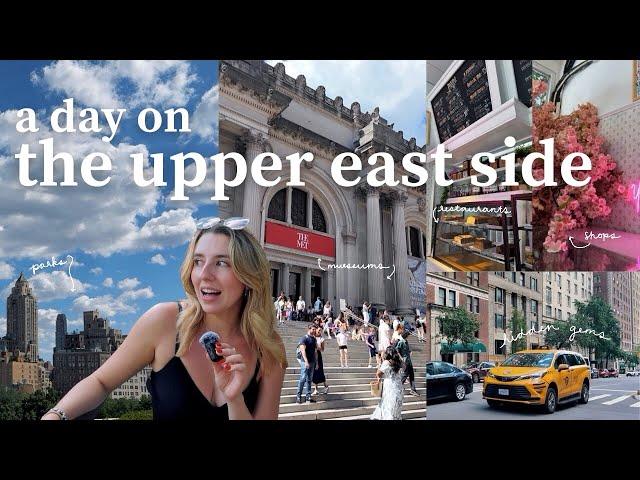 spend a full day with me on the upper east side | EXPLORING NYC 01.