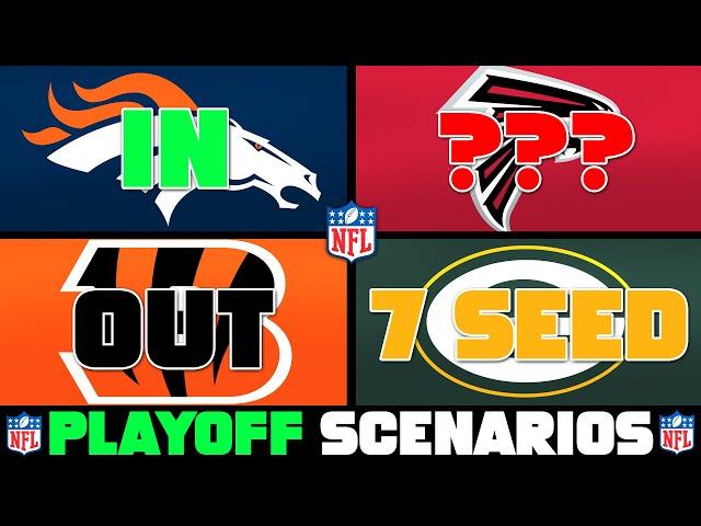 NFL Week 18 PLAYOFF Scenarios