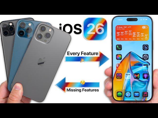 iOS 26 - Every Feature Not on All iPhones