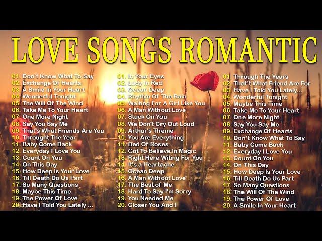 Romantic Love Songs from the 70s, 80s, & 90s  MLTR, Air Supply, Westlife, Backstreet Boys, Boyzone