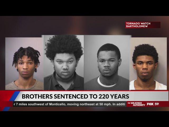 Brothers sentenced to 220 years for 2020 quadruple homicide on Indy’s northeast side