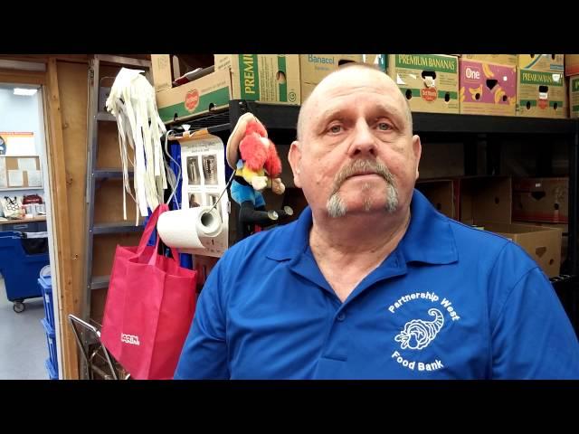 Partnership West Food Bank - John Love and Paul Tammeorg