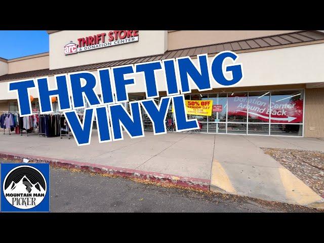 Thrifting For Vintage Vinyl TREASURES