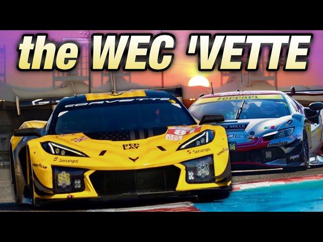 Corvettes NEW Z06 race car BATTLES Ferrari, Porsche and the FIA WEC LMGT3 field at Bahrain