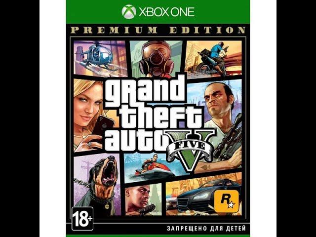 Распаковка игры Grand theft auto 5.Premium edition для XBOX ONE.Обновления в коллекцию 9.