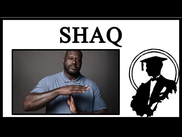 Shaq Says Timeout