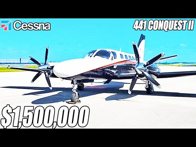 Inside The $1,500,000 Cessna 441 Conquest II