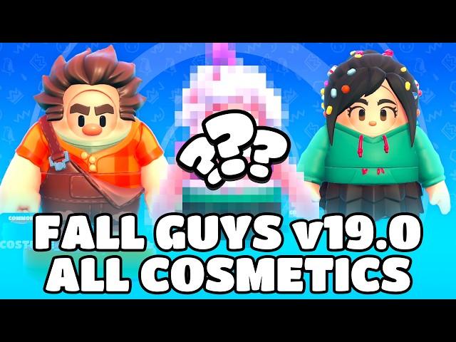 ALL *NEW* FALL GUYS UPDATE LEAKS!! (Wreck It Ralph, Disney Villains)