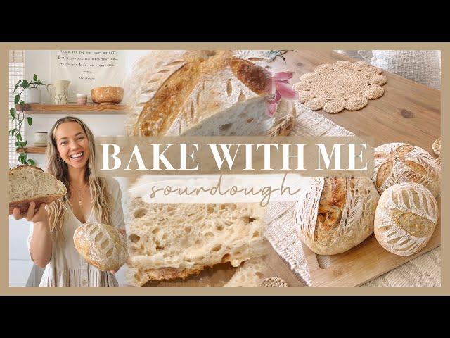 BAKE WITH ME | Sourdough bread!