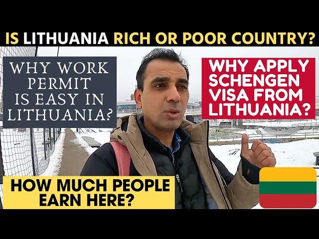 How much people EARN in LITHUANIA? Rich or Poor Country?