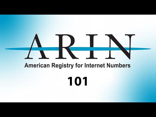 ARIN 101