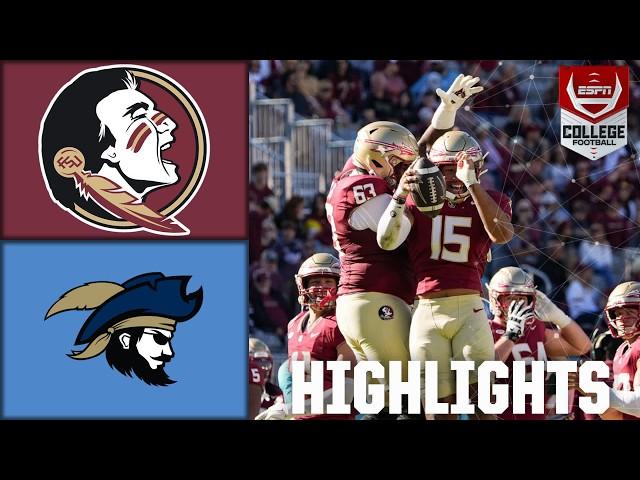 Charleston Southern Buccaneers vs. Florida State Seminoles | Full Game Highlights | ESPN CFB