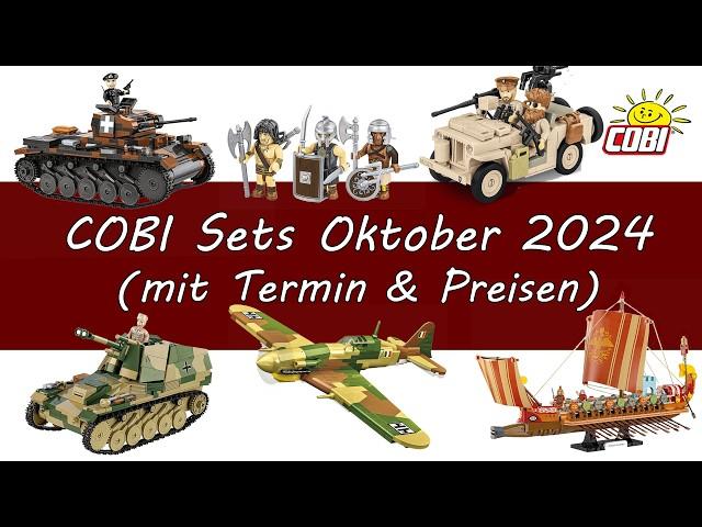 COBI Neuheiten Oktober 2024 • Alle neuen Sets!