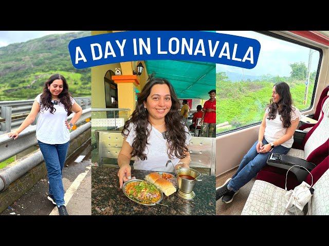 Mumbai to Lonavala in a VISTADOME Coach Train | Favorite Lonavala FOOD places