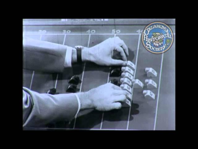 Inside Football with Bud Wilkinson - Show 7. late 1950's.