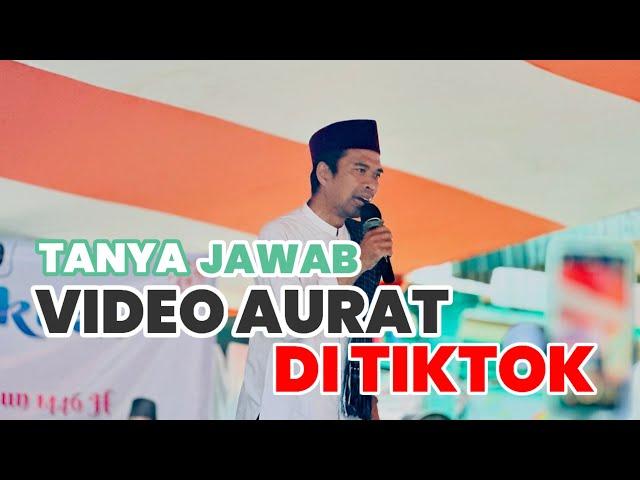 VIDEO UMBAR AURAT DI TIKTOK | Tanya Jawab Super Lucu Ustadz Abdul Somad Terbaru UAS