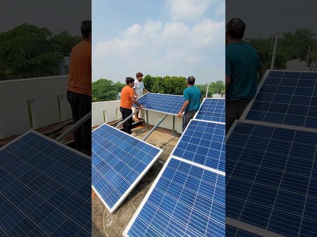 Ghar pe solar panels lagwane ka total cost #minivlog #dailyminivlog #minivlogseries #solarpanel