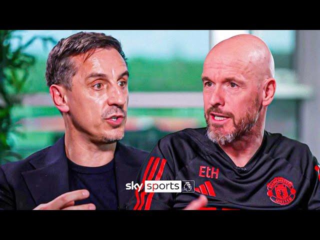 EXCLUSIVE: Erik ten Hag on wanting to sign Kane & more! | Gary Neville interviews Erik ten Hag