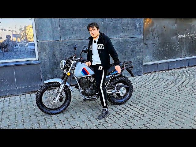 Мотоцикл SCOUT TW200. Мотосалон ТАТ МОТО. Часть 130.