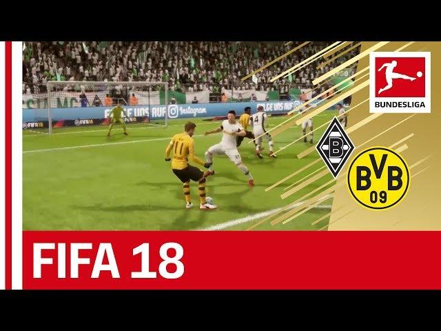 Mönchengladbach vs. Dortmund - FIFA 18 Prediction with EA Sports