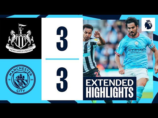 EXTENDED HIGHLIGHTS | Newcastle United 3-3 | Gundogan, Haaland & Bernardo goals! | Premier League