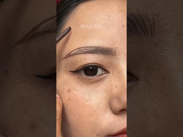 How To Use Eyebrow Pencil To Draw Perfect Eyebrow Shape 