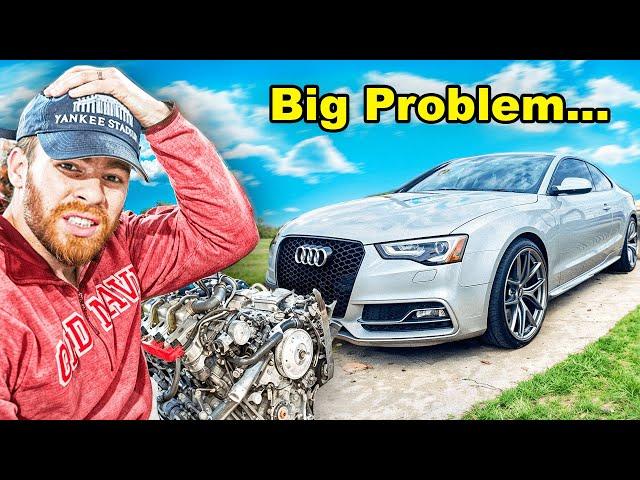 I ATTEMPTED to REBUILD the CHEAPEST Audi S5 in the Country and it was a Disaster…