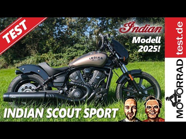 Indian Scout Sport | Test (deutsch) des Modells 2025