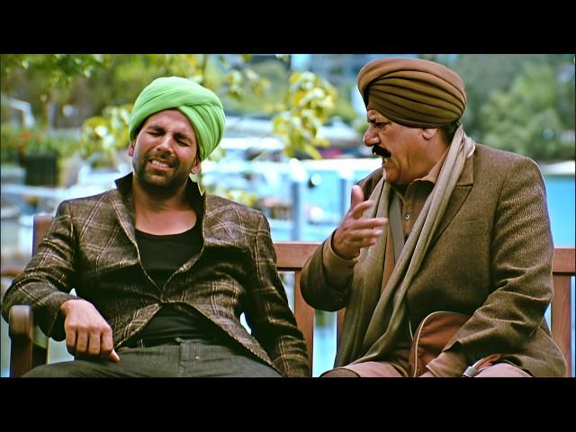 तीन दिन से कच्छे नहीं बदले, चल नयी चड्डी लेके आते है Akshay Kumar - Om Puri Comedy | Singh is Kinng