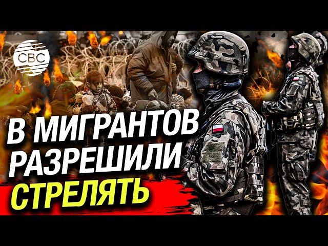 Польские пограничники и солдаты теперь могут применять оружие