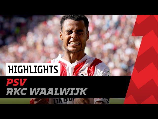 Big relief after 96th minute PENALTY  | Highlights PSV - RKC Waalwijk