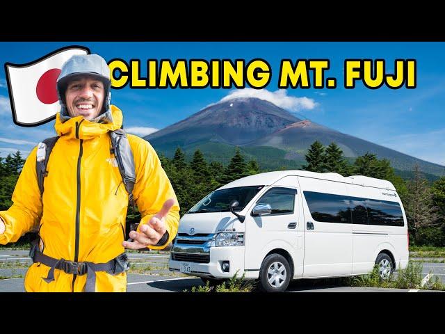 Surviving 24 Hours Climbing Mt. Fuji SOLO