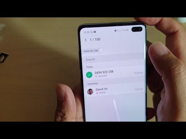 Samsung Galaxy S10 / S10+: How to Block a Phone Number From Calling