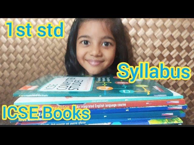 ICSE Syllabus Class 1st Books For 2023 Board Grade Best