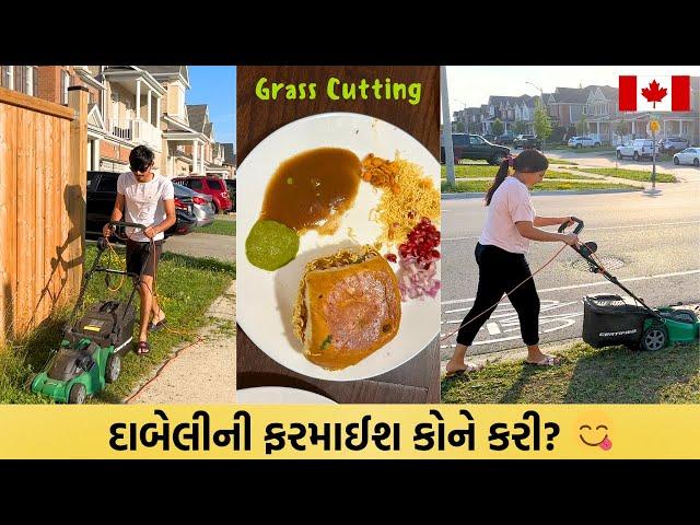 Dabeli ni Farmaish Kone Kari? ‍| Random Grass Cutting Day | Riddhi Darshan Vlogs