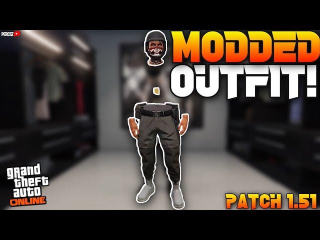 GTA 5 HOW TO GET A INVISIBLE BODY GREY JOGGERS MODDED OUTFIT! 1.51! (GTA 5 CLOTHING GLITCHES 1.51)