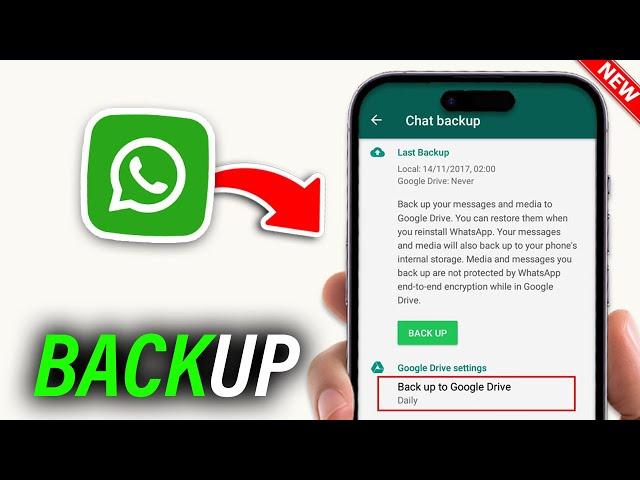 How to backup WhatsApp messages to Google drive - Full Guide