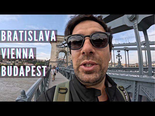 3 COUNTRIES IN 1 VIDEO.  Bratislava, Vienna, Budapest.