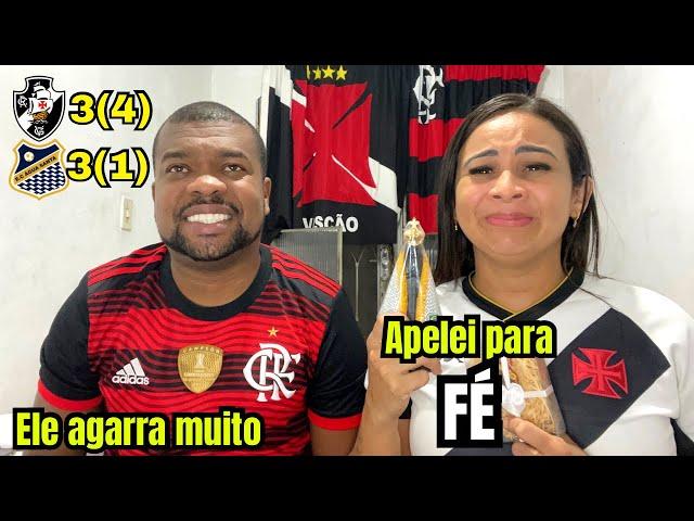 Vasco x Água Santa, react; classificação heróica do Gigante da Colina na Copa do Brasil!